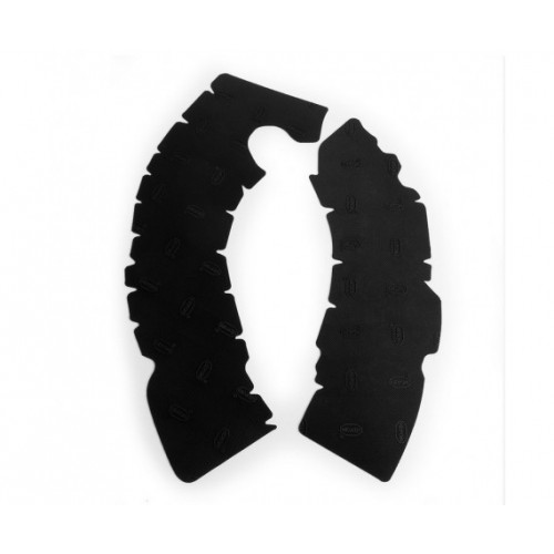 PROTEÇÕES DE CHASSIS GOMA DE BORRACHA VIBRAM SUZUKI RM-Z 250 / 450 2018-2019 - PRETO